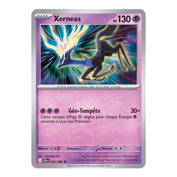 Xerneas - Holo Rare 42/86 - ME04 - Pokémon - Méga-Évolution Chaos Ascendant