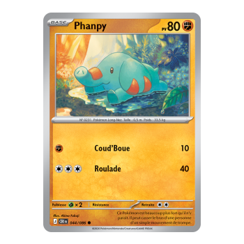 Phanpy - Commune 44/86 - ME04 - Pokémon - Méga-Évolution Chaos Ascendant