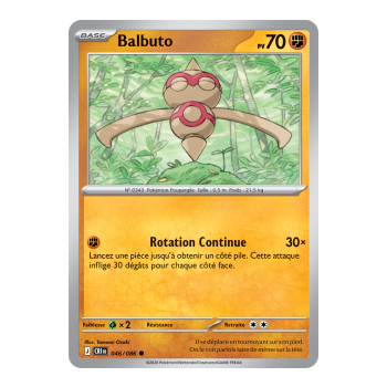 Balbuto - Commune 46/86 - ME04 - Pokémon - Méga-Évolution Chaos Ascendant