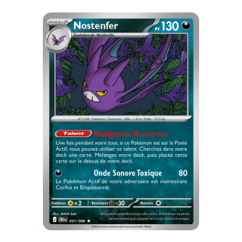 Nostenfer - Reverse 51/86 - ME04 - Pokémon - Méga-Évolution Chaos Ascendant