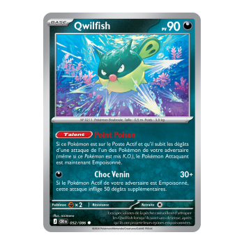Qwilfish - Commune 52/86 - ME04 - Pokémon - Méga-Évolution Chaos Ascendant