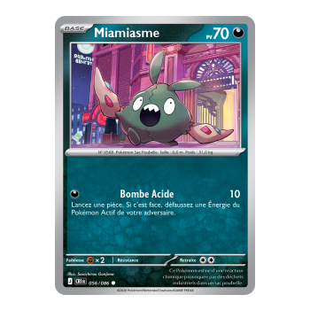 Miamiasme - Commune 56/86 - ME04 - Pokémon - Méga-Évolution Chaos Ascendant