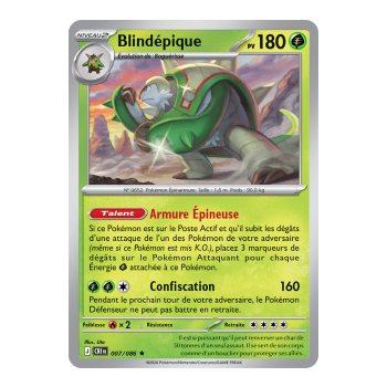 Blindépique - Holo Rare 7/86 - ME04 - Pokémon - Méga-Évolution Chaos Ascendant