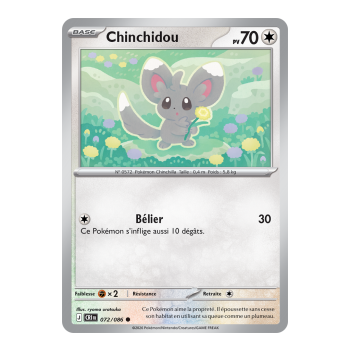 Chinchidou - Reverse 72/86 - ME04 - Pokémon - Méga-Évolution Chaos Ascendant
