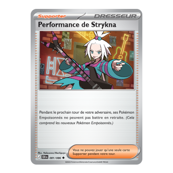 Performance de Strykna - Peu Commune 81/86 - ME04 - Pokémon - Méga-Évolution Chaos Ascendant