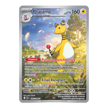 Pharamp - Illustration Rare 90/86 - ME04 - Pokémon - Méga-Évolution Chaos Ascendant