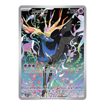 Xerneas - Illustration Rare 91/86 - ME04 - Pokémon - Méga-Évolution Chaos Ascendant