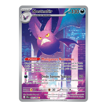 Nostenfer - Illustration Rare 93/86 - ME04 - Pokémon - Méga-Évolution Chaos Ascendant