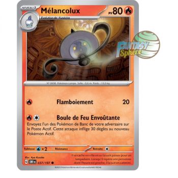 Item Mélancolux - Commune 37/197 - Ecarlate et Violet Flammes Obsidiennes
