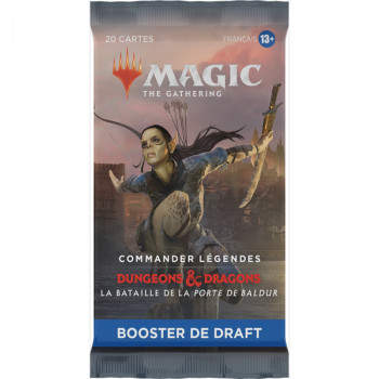 Item MTG - Booster - Draft - Commander Légendes : Dungeons & Dragons : La Bataille de la Porte de Baldur - FR