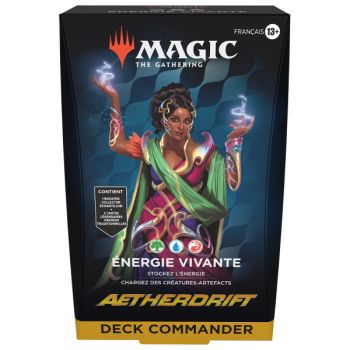 MTG - Deck Commander - Aetherdrift - Energie Vivante - FR