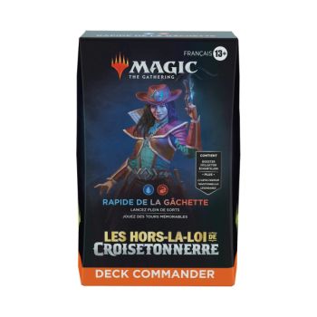 Item MTG - Deck Commander - Les Hors la loi de Croisetonnerre - Rapide de la Gâchette - FR