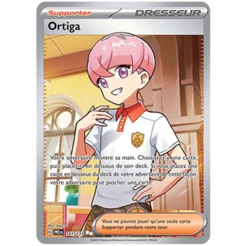 Item Ortiga - Ultra Rare 141/131 - Ecarlate et Violet Évolutions Prismatiques