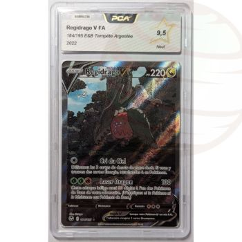 Item [PCA 9,5 - Neuf] - Carte Gradée - Regidrago V FA 184/195 - E&V Tempête Argentée - 2022 - Pokémon - Français