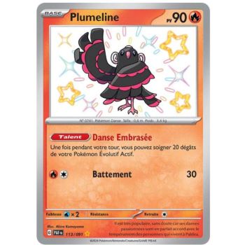 Item Plumeline -  Shiny Rare 113/91 - Ecarlate et Violet Destinées de Paldea