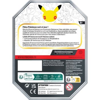 Pokébox - 4 Boosters - Nymphali ex - 30e anniversaire [ME05.5][30C] - Pokémon - FR
