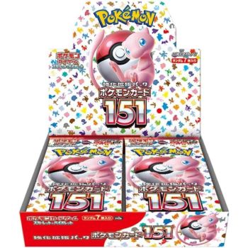 photo Pokémon - Boîte de 20 Boosters - Pokémon Card 151 [SV2A] - Japonais