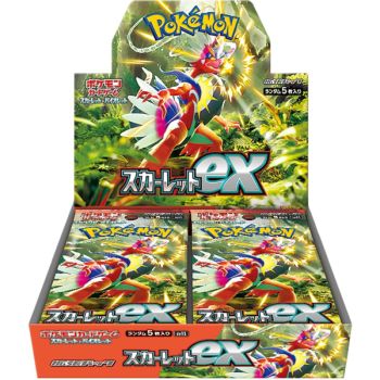Item Pokémon - Boite de 30 Boosters - EX Scarlet [SV1S] - Japonais