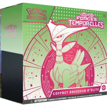 Pokémon - Carton de 10 Coffrets Dresseur d'Elite ETB - Ecarlate et Violet - Forces Temporelles [SV5][EV05] - FR