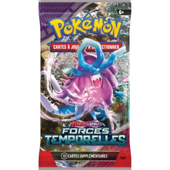 Pokémon - Carton de 6 Boites de 36 Boosters - Ecarlate et Violet - Forces Temporelles [SV5][EV05] - FR