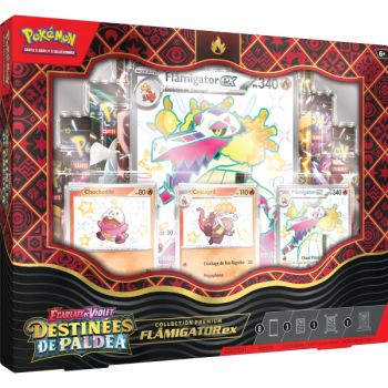 Item Pokémon - Coffret Collection Écarlate et Violet : Destinées de Paldea Flâmigator-EX -[SV04.5 - EV04.5] - FR