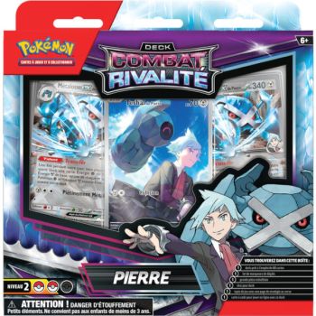 Deck Rivalité - Pierre Rochard : Terhal/Metalosse-ex - Pokémon - FR
