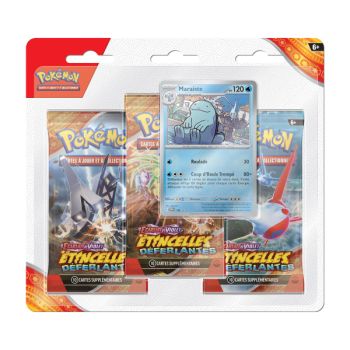 Item Pokémon - Tri-Pack - Electhor / Maraiste - Ecarlate et Violet - Etincelles Deferlentes [SV8][EV08] - FR