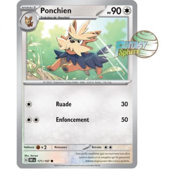 Item Ponchien - Reverse 171/197 - Ecarlate et Violet Flammes Obsidiennes