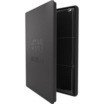 photo Premium Album Zip - 18-Pocket Noir - Star Wars Unlimited - Gamegenic - 360 Emplacements