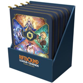 Pro-Binder Premium Zippered - Collector's Binder Legacy - 360 Emplacements - Riftbound League of Legends TCG
