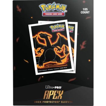Protèges Cartes - Standard - Neon Apex Deck Protector : Dracaufeu - Ultra Pro - Pokemon (105)