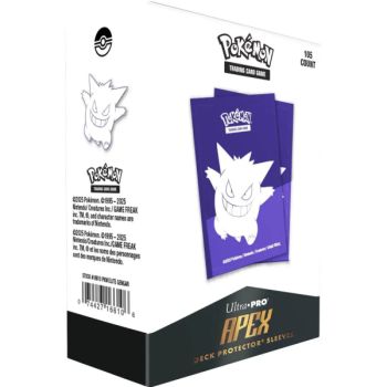 Protèges Cartes - Standard - Apex Deck Protector : Ectoplasma - Ultra Pro - Pokemon (105)