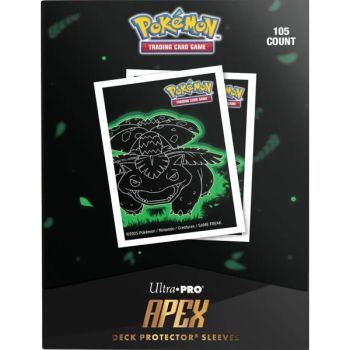 Protèges Cartes - Standard - Neon Apex Deck Protector : Florizarre - Ultra Pro - Pokemon (105)