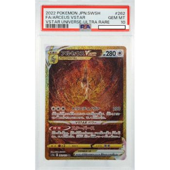 Item [PSA 10 - Gem Mint] - Carte Gradée - Arceus VSTAR 262/172 VSTAR Universe S12a - 2022 - Pokémon - Japonais