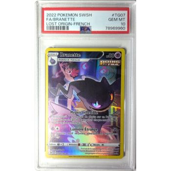 [PSA 10 - Gem Mint] - Carte Gradée - Branette TG07/TG30 - Epee & Bouclier : Origine Perdue - 2022 - Pokémon - Français