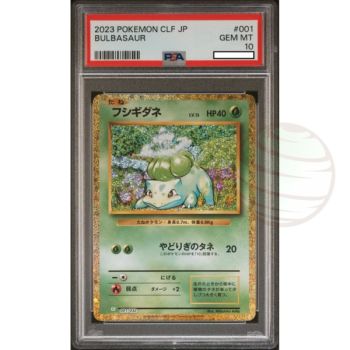 Item [PSA 10 - Gem Mint] - Carte Gradée - Bulbizarre 001/032 Pokemon Classic 2023 - Pokémon - Japonais