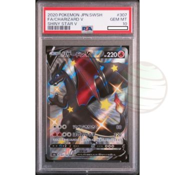Item [PSA 10 - Gem Mint] - Carte Gradée - Dracaufeu V 307/190 SSR Shiny Star V - 2020 - Pokémon - Japonais