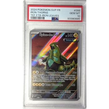 [PSA 10 - Gem Mint] - Carte Gradée - Epine-de-fer SVP 098 - Promo - 2024 - Pokémon - Français