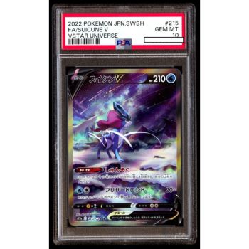 Item [PSA 10 - Gem Mint] - Carte Gradée - Suicune V 215/172 VSTAR Universe S12a - 2022 - Pokémon - Japonais