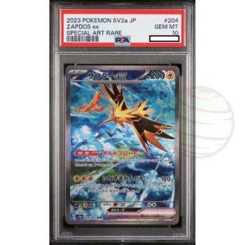 Item [PSA 10 - Gem Mint] - Carte Gradée - Zapdos 204/165 SV2a Pokemon 151 - 2023 - Pokémon - Japonais