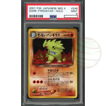 Item [PSA 9 - Mint] - Carte Gradée - Dark Tyranitar Neo 4 2001 - Pokémon - Japonais