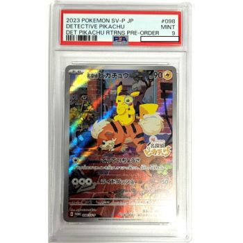 [PSA 9 - Mint] - Carte Gradée - Detective Pikachu 098/SV-P - Promo - 2023 - Pokémon - Japonais