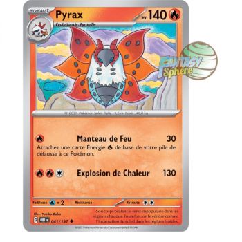 Item Pyrax - Reverse 41/197 - Ecarlate et Violet Flammes Obsidiennes