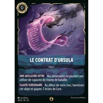 Item Le contrat d'Ursula - 30/31 - QU1 - Quête des Illumineurs - Menace des profondeurs - Scénario - Français