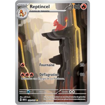 Item Reptincel - Illustration Rare 169/165 - Ecarlate et Violet 151