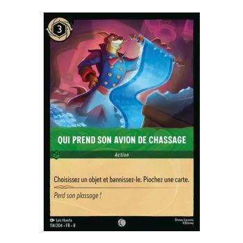 Item Qui prend son avion de chassage - 114/204 - ROJ - Le Règne de Jafar - Commune - Français