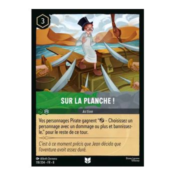 Item Sur la planche ! - 118/204 - ROJ - Le Règne de Jafar - Brillante - Premium - Français