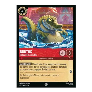 Item Brutus, Redoutable crocodile - 125/204 - ROJ - Le Règne de Jafar - Commune - Français