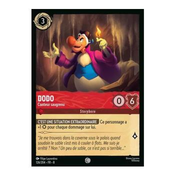 Item Dodo, Conteur saugrenu - 126/204 - ROJ - Le Règne de Jafar - Commune - Français