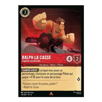 Item Ralph la Casse, Copilote envahissant - 135/204 - ROJ - Le Règne de Jafar - Brillante - Premium - Français